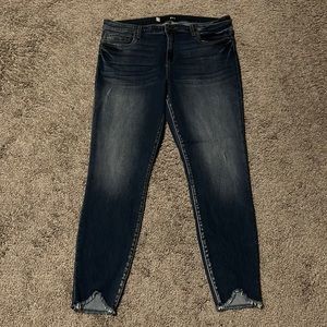 Kut from Kloth skinny ankle jeans, size 14